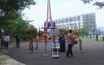 Wisata Viral Menara Mini Eiffel di Sumedang, Cek Biaya Tiketnya