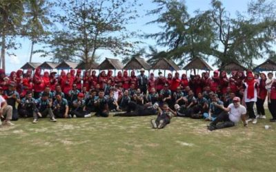 Outbound Lapas Narkotika Tanjungpinang Bersama Dharma Wanita Persatuan (DWP) di Pantai